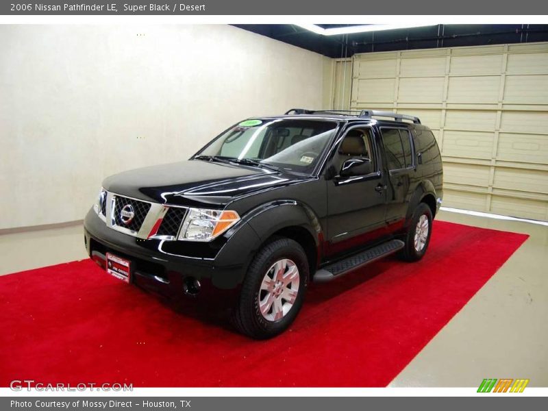 Super Black / Desert 2006 Nissan Pathfinder LE