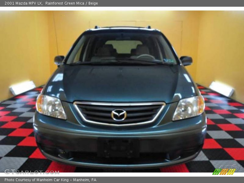 Rainforest Green Mica / Beige 2001 Mazda MPV LX