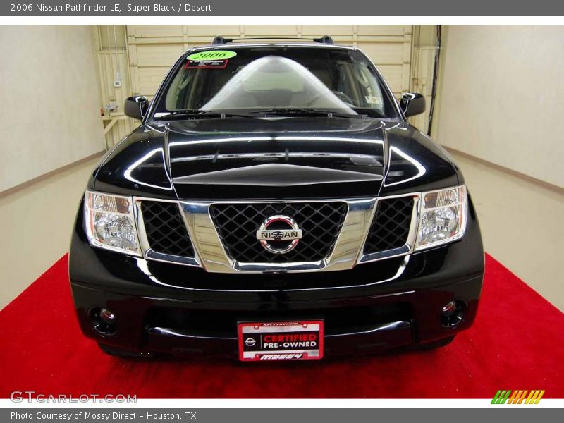 Super Black / Desert 2006 Nissan Pathfinder LE