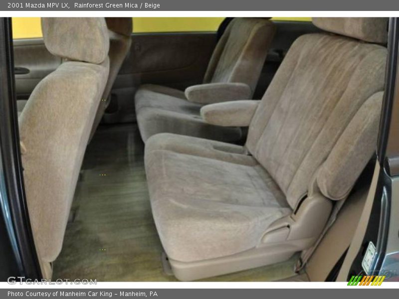 Rainforest Green Mica / Beige 2001 Mazda MPV LX