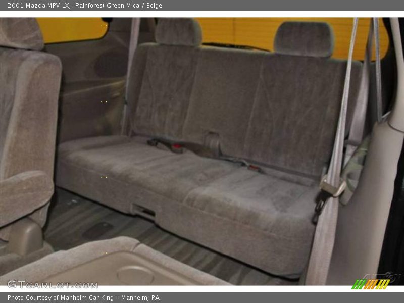 Rainforest Green Mica / Beige 2001 Mazda MPV LX