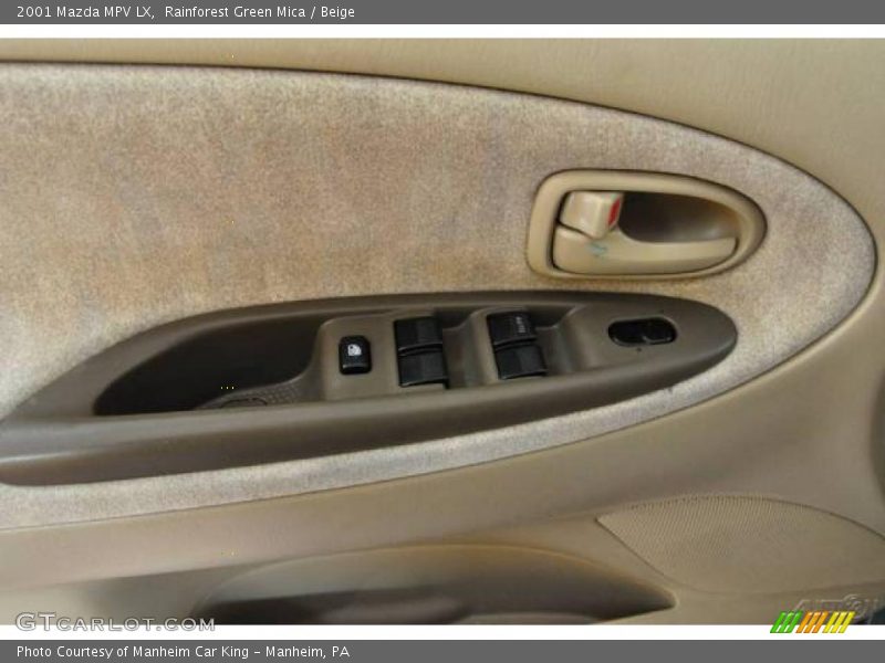 Rainforest Green Mica / Beige 2001 Mazda MPV LX