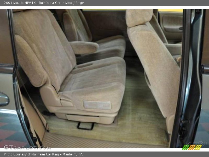 Rainforest Green Mica / Beige 2001 Mazda MPV LX
