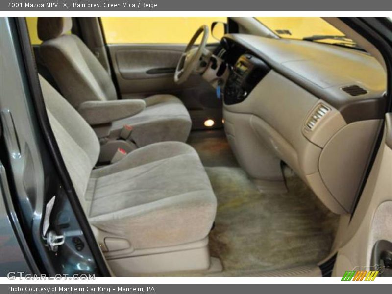 Rainforest Green Mica / Beige 2001 Mazda MPV LX
