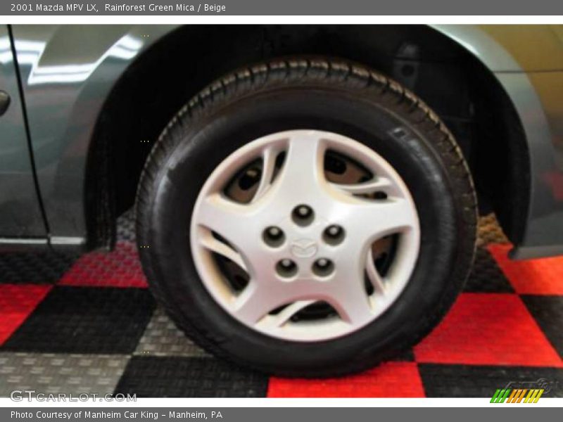 Rainforest Green Mica / Beige 2001 Mazda MPV LX