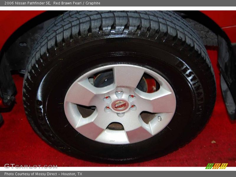 Red Brawn Pearl / Graphite 2006 Nissan Pathfinder SE