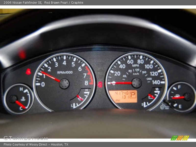 Red Brawn Pearl / Graphite 2006 Nissan Pathfinder SE