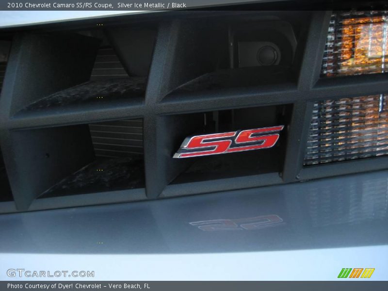 Silver Ice Metallic / Black 2010 Chevrolet Camaro SS/RS Coupe