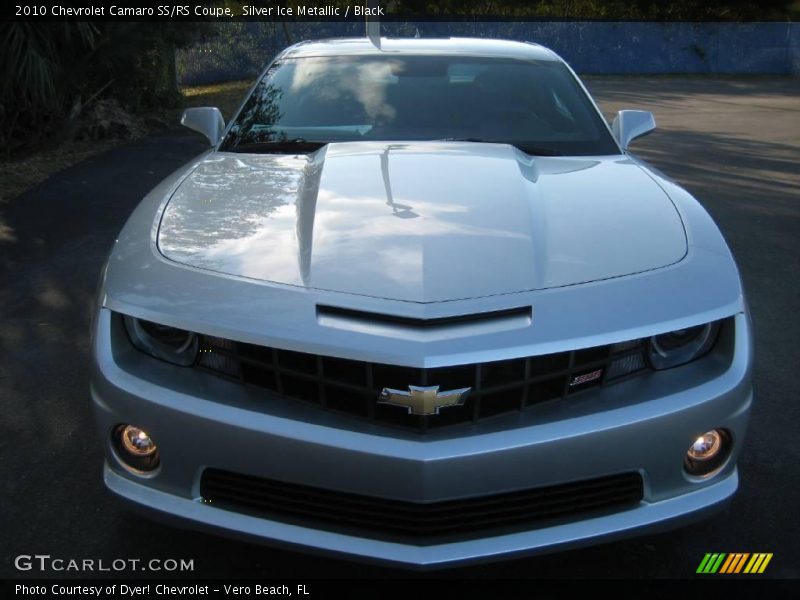 Silver Ice Metallic / Black 2010 Chevrolet Camaro SS/RS Coupe
