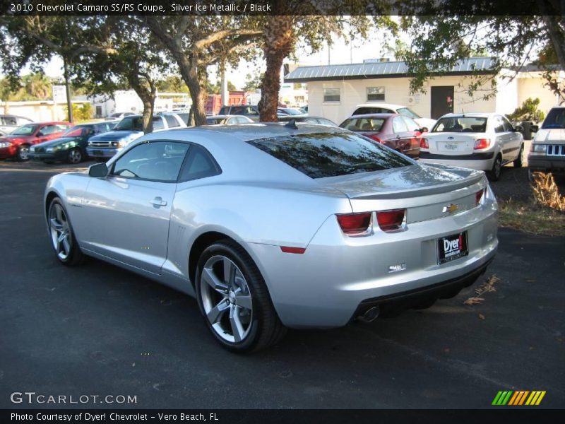Silver Ice Metallic / Black 2010 Chevrolet Camaro SS/RS Coupe