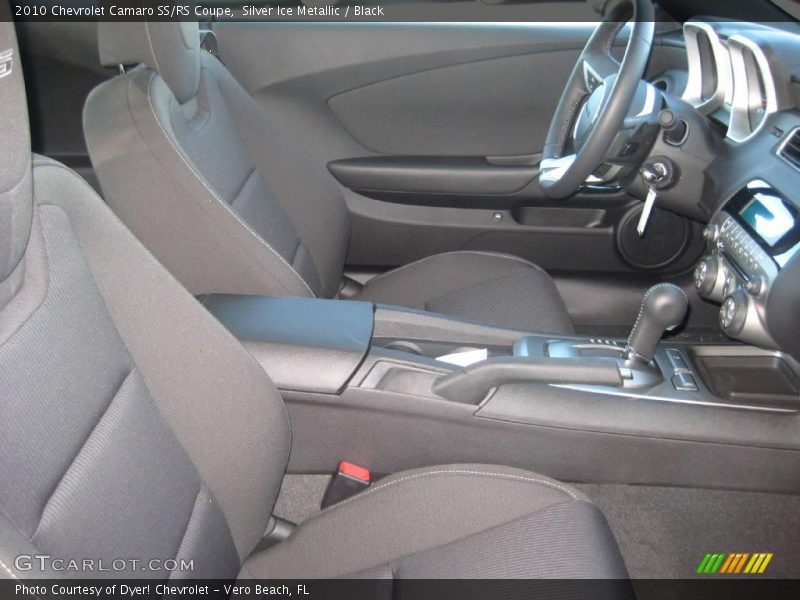 Silver Ice Metallic / Black 2010 Chevrolet Camaro SS/RS Coupe