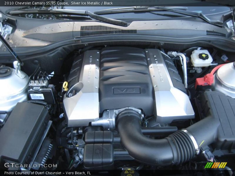 Silver Ice Metallic / Black 2010 Chevrolet Camaro SS/RS Coupe