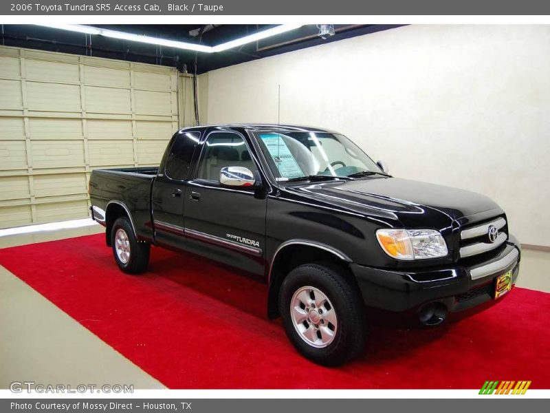 Black / Taupe 2006 Toyota Tundra SR5 Access Cab