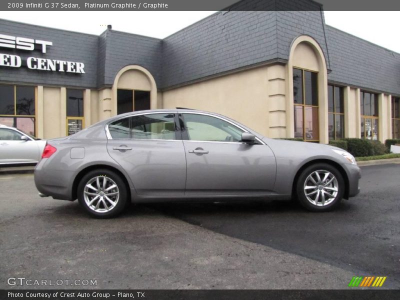 Platinum Graphite / Graphite 2009 Infiniti G 37 Sedan