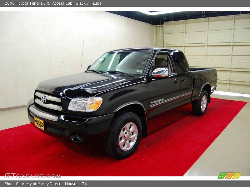 Black / Taupe 2006 Toyota Tundra SR5 Access Cab