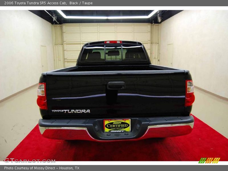 Black / Taupe 2006 Toyota Tundra SR5 Access Cab