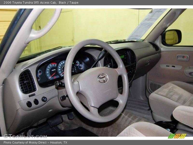 Black / Taupe 2006 Toyota Tundra SR5 Access Cab