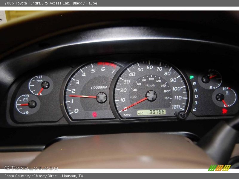 Black / Taupe 2006 Toyota Tundra SR5 Access Cab