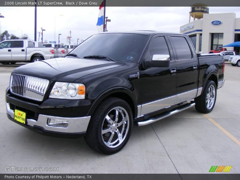 Black / Dove Grey 2006 Lincoln Mark LT SuperCrew