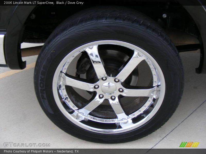 Black / Dove Grey 2006 Lincoln Mark LT SuperCrew