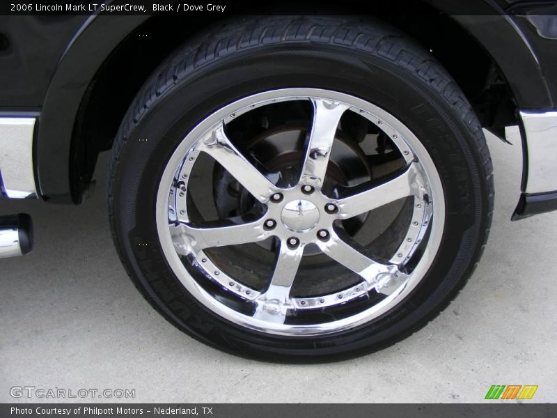 Black / Dove Grey 2006 Lincoln Mark LT SuperCrew