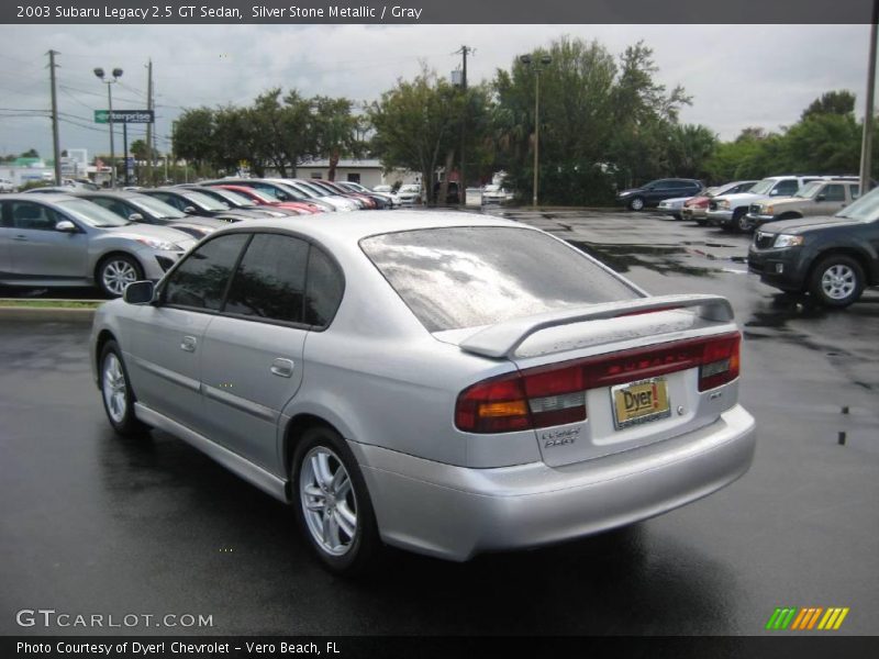 Silver Stone Metallic / Gray 2003 Subaru Legacy 2.5 GT Sedan