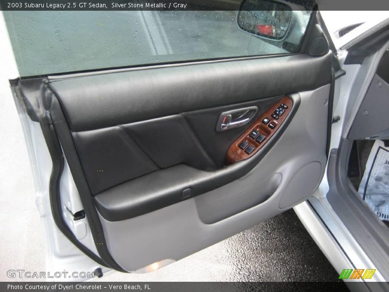Silver Stone Metallic / Gray 2003 Subaru Legacy 2.5 GT Sedan