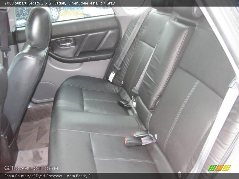 Silver Stone Metallic / Gray 2003 Subaru Legacy 2.5 GT Sedan