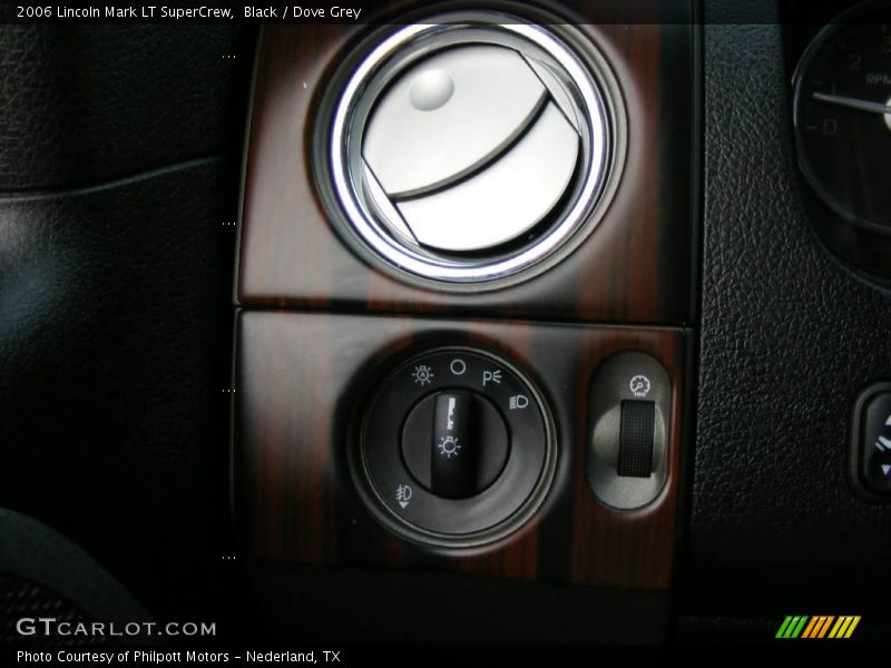 Black / Dove Grey 2006 Lincoln Mark LT SuperCrew