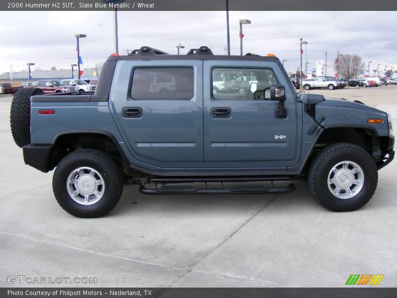Slate Blue Metallic / Wheat 2006 Hummer H2 SUT
