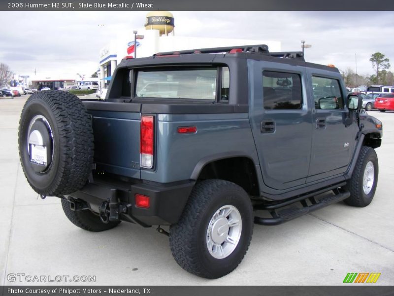 Slate Blue Metallic / Wheat 2006 Hummer H2 SUT