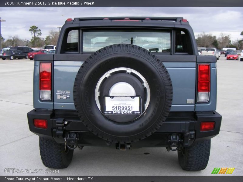 Slate Blue Metallic / Wheat 2006 Hummer H2 SUT