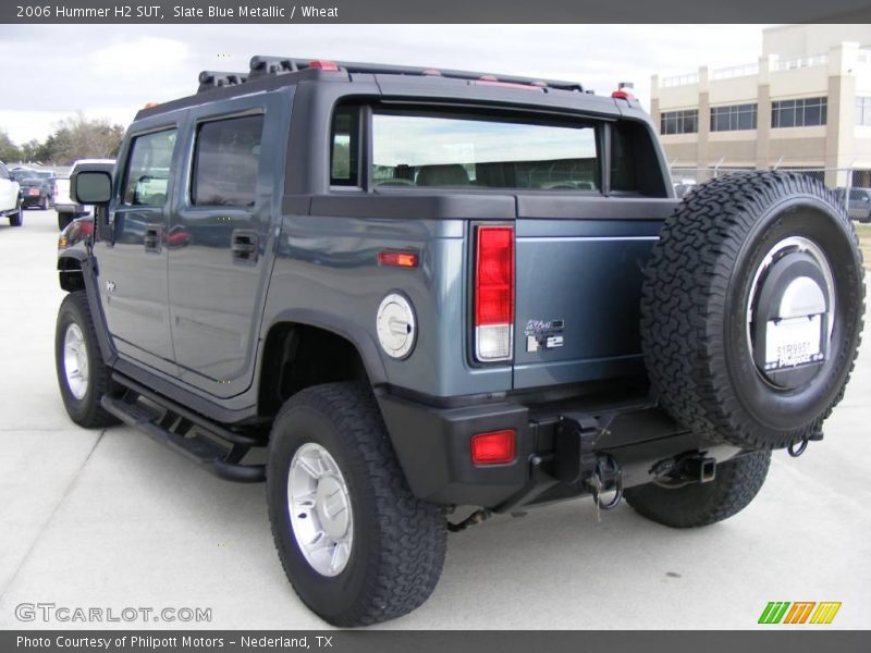 Slate Blue Metallic / Wheat 2006 Hummer H2 SUT