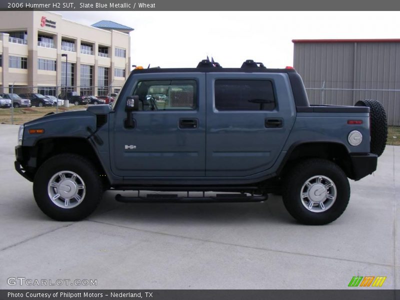Slate Blue Metallic / Wheat 2006 Hummer H2 SUT