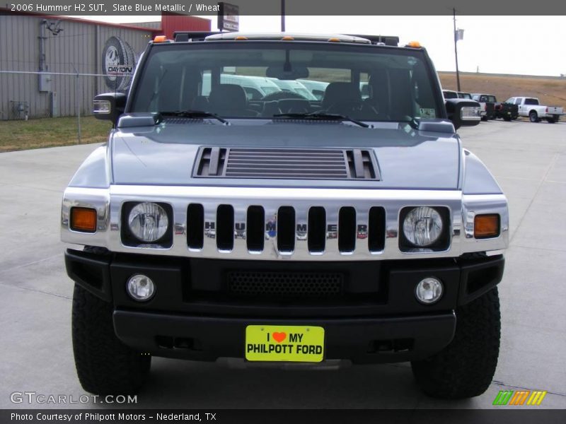 Slate Blue Metallic / Wheat 2006 Hummer H2 SUT