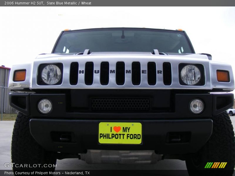 Slate Blue Metallic / Wheat 2006 Hummer H2 SUT