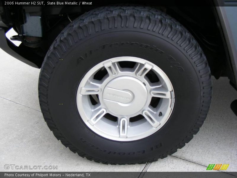 Slate Blue Metallic / Wheat 2006 Hummer H2 SUT