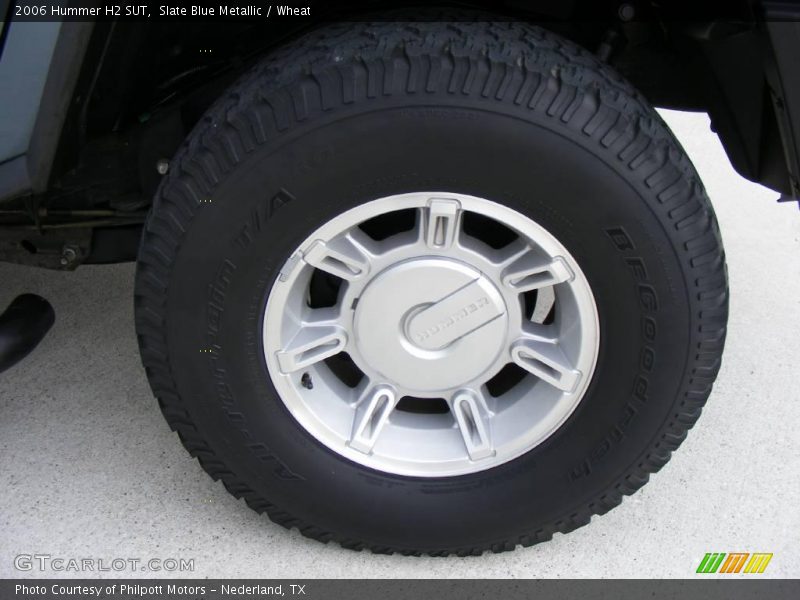 Slate Blue Metallic / Wheat 2006 Hummer H2 SUT