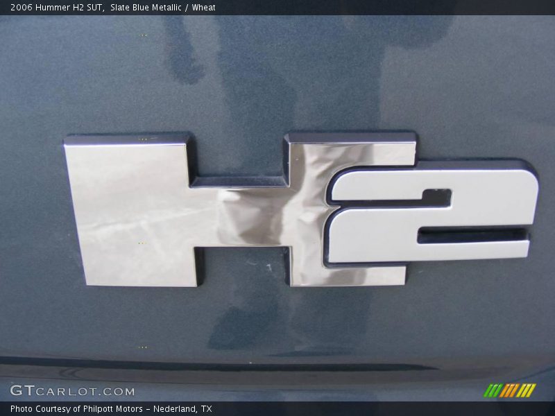 Slate Blue Metallic / Wheat 2006 Hummer H2 SUT