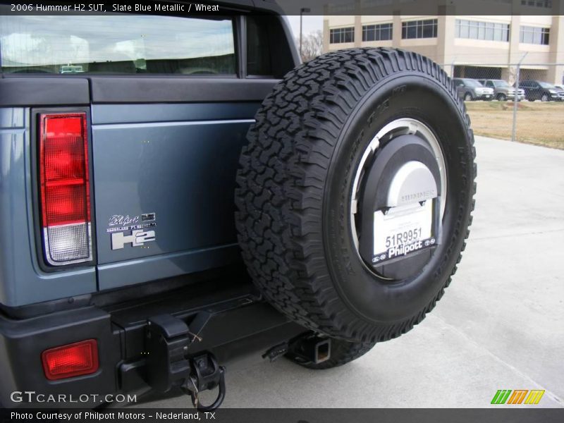 Slate Blue Metallic / Wheat 2006 Hummer H2 SUT