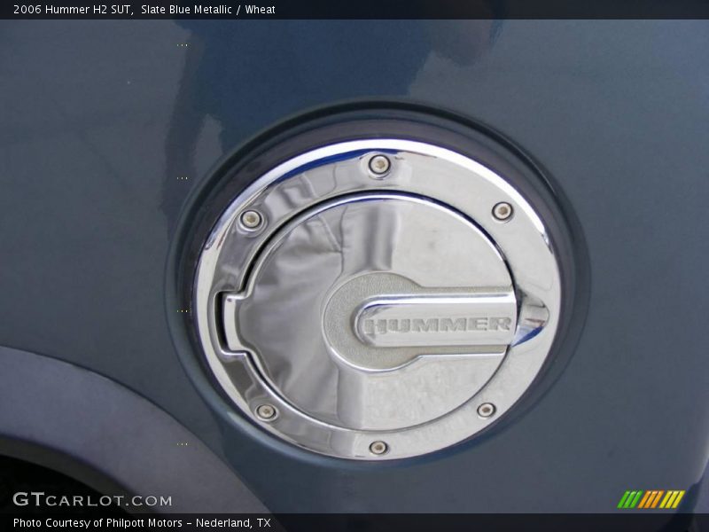 Slate Blue Metallic / Wheat 2006 Hummer H2 SUT