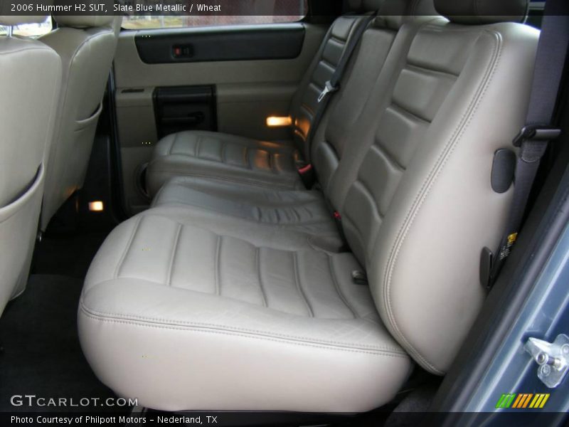 Slate Blue Metallic / Wheat 2006 Hummer H2 SUT