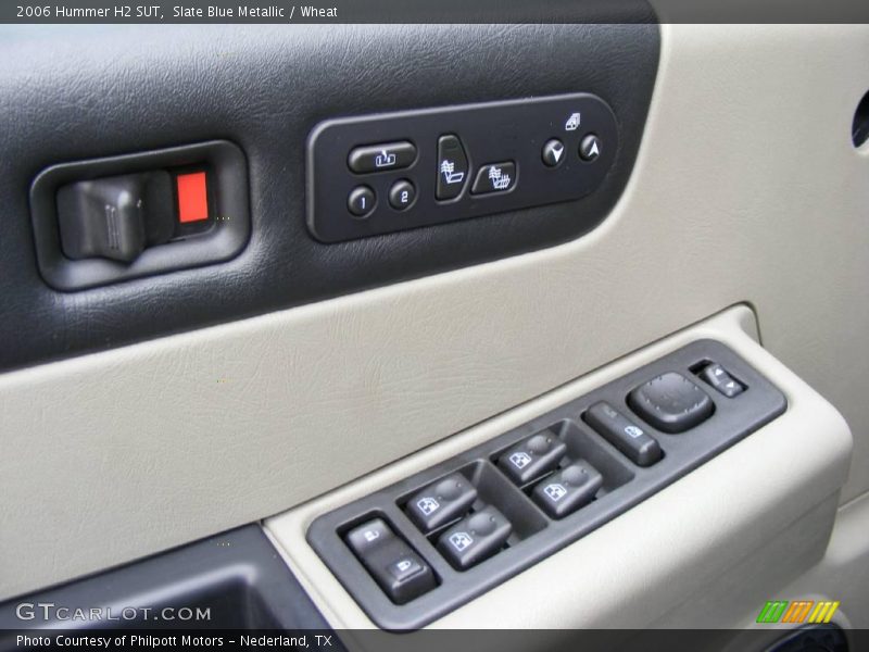 Slate Blue Metallic / Wheat 2006 Hummer H2 SUT