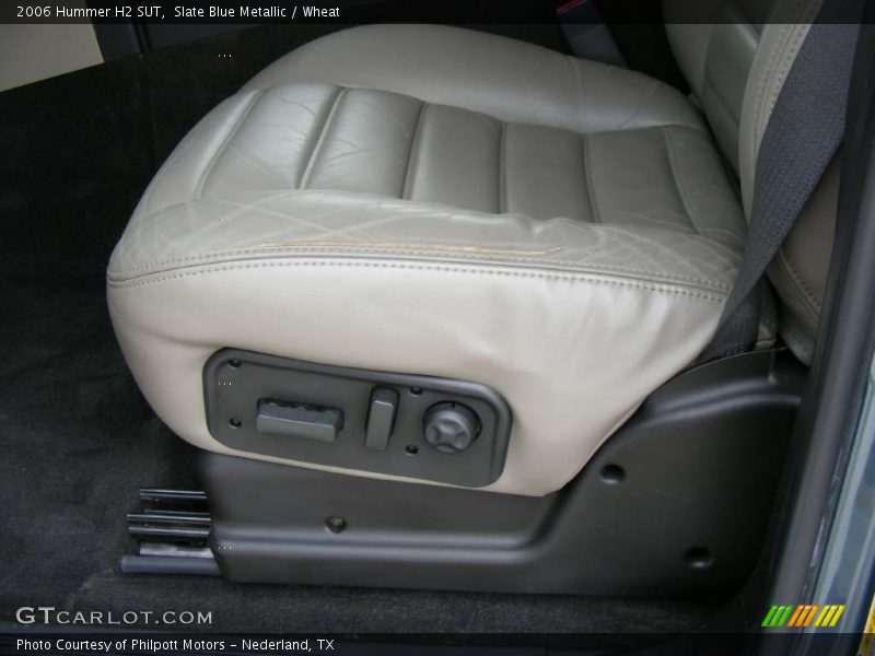 Slate Blue Metallic / Wheat 2006 Hummer H2 SUT