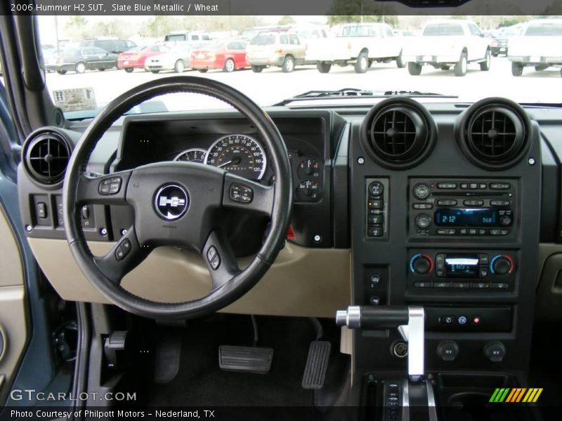 Slate Blue Metallic / Wheat 2006 Hummer H2 SUT
