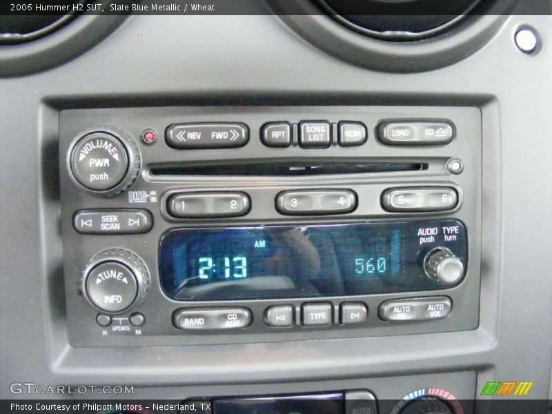 Slate Blue Metallic / Wheat 2006 Hummer H2 SUT