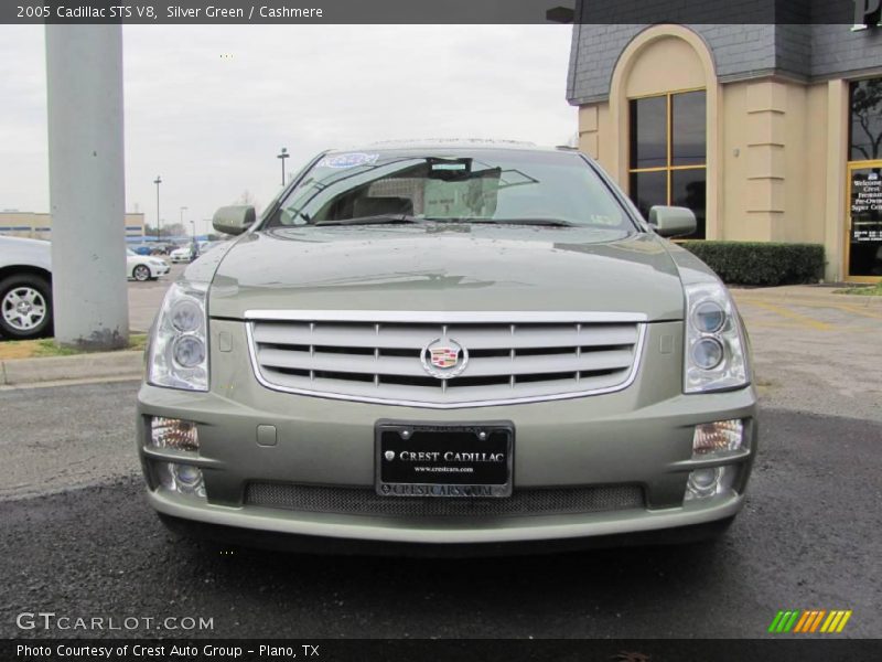 Silver Green / Cashmere 2005 Cadillac STS V8