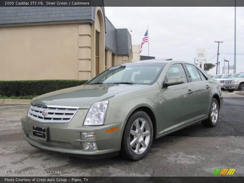 Silver Green / Cashmere 2005 Cadillac STS V8