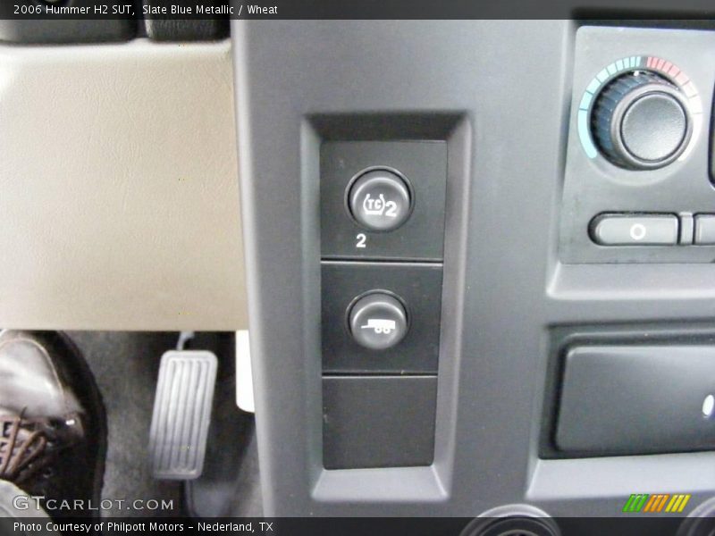 Slate Blue Metallic / Wheat 2006 Hummer H2 SUT