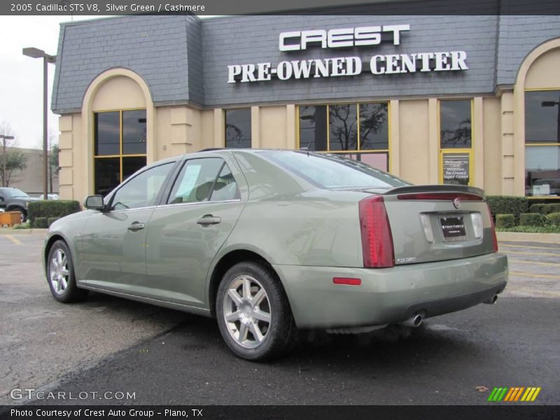Silver Green / Cashmere 2005 Cadillac STS V8